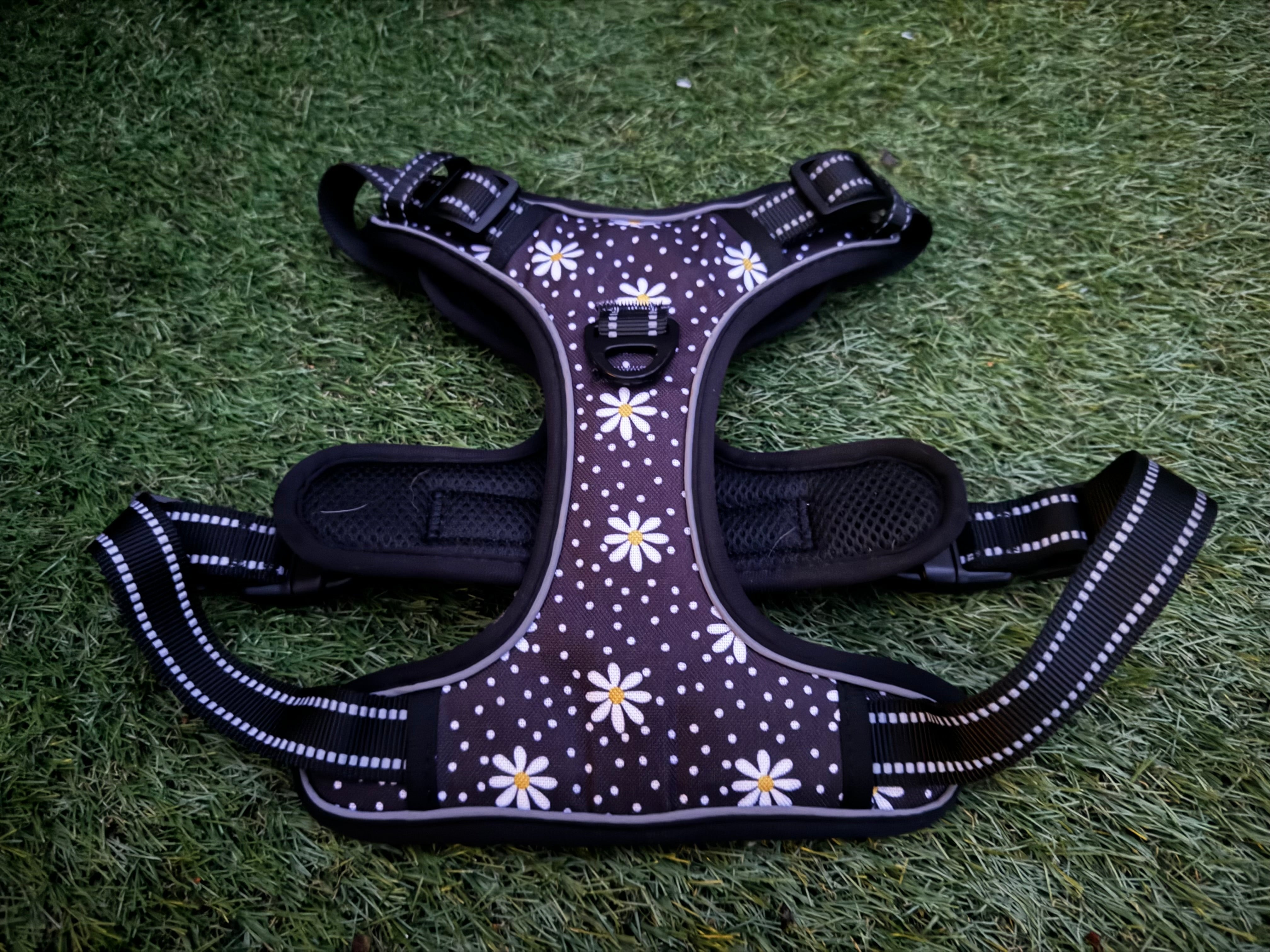 🌼 “Daisy Dreams” 🌼 Reflective Harness