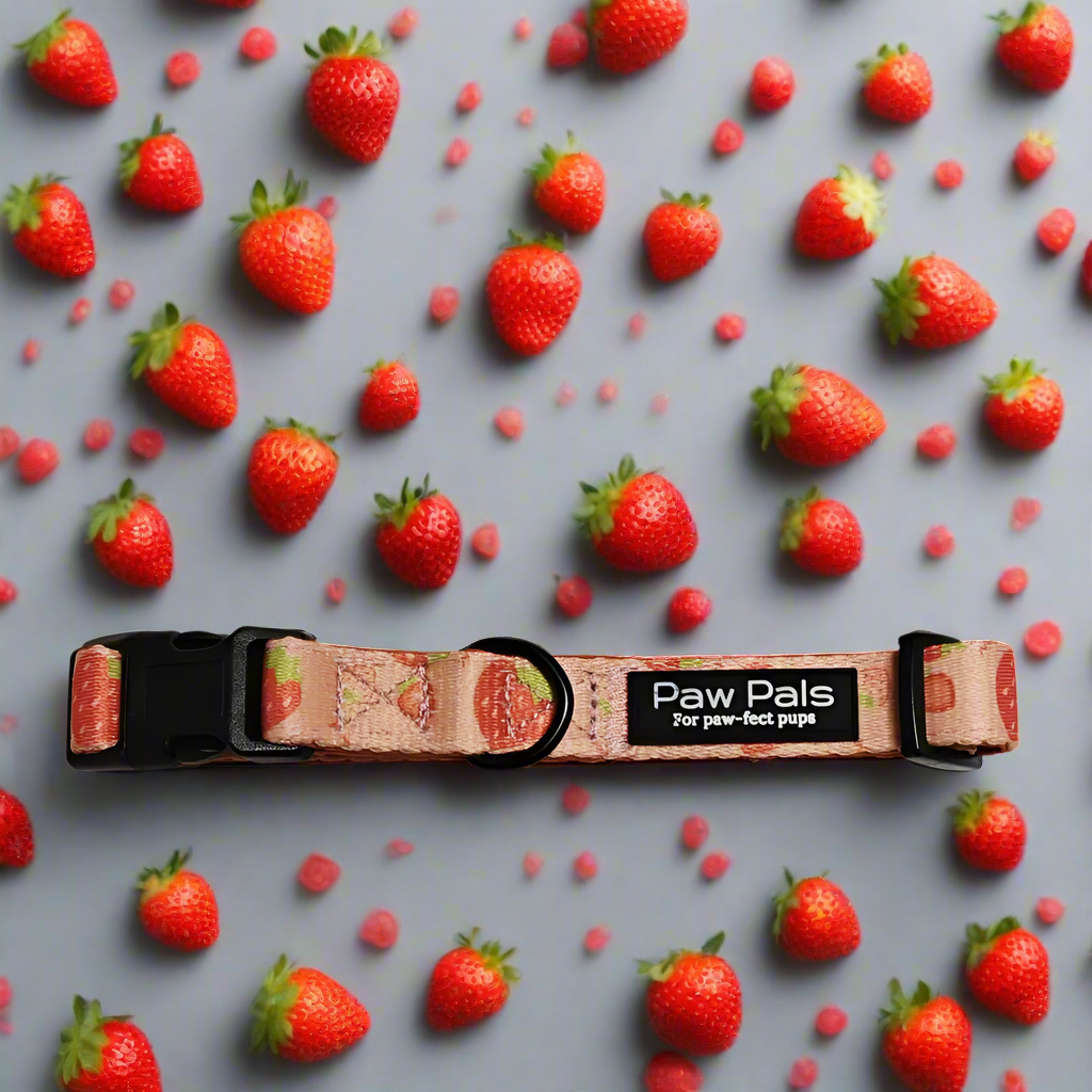 🍓 “Strawberry Delight” 🍓 Collar